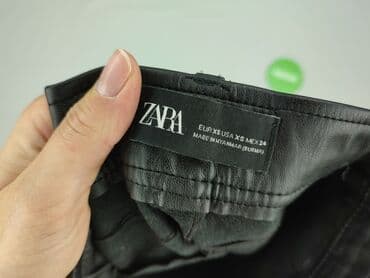 Women: Zara, Material trousers for women, size XS (EU 34) — 4