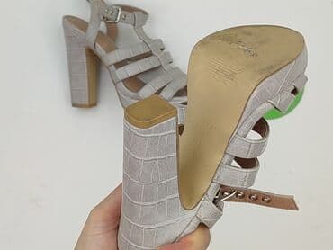 kapcie z piętą: New Look, Sandals for women, size 37 — 5