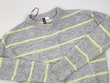 brazowa bluza hm: H&M Divided, Sweter damski, rozmiar XS — 1