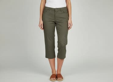 olivka blog dżinsy: Spodnie 3/4 damskie, rozmiar M — 7