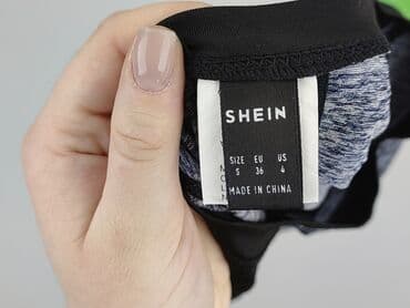 koszulki na wf białe: Shein, T-shirt damski, rozmiar S — 5