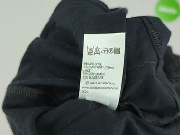 czarne bluzki z chokerem: Marks & Spencer, Bluzka damska, XL — 6