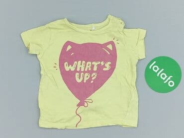różowa koszulka niemiec: T-shirt, Reserved, 6-9 months, condition - Very good — 2