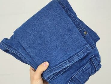 obcisłe jeansy z wysokim stanem: Jeans, Young Style, 12 years, 146/152, condition - Perfect — 5