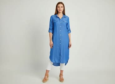 koszule modna kiecka: Sukienka damska, rozmiar M — 1