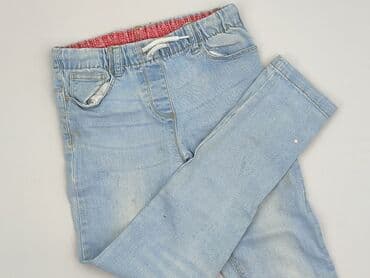 shein hello kitty jeans: Jeans, Little kids, 9 years, 128/134, condition - Very good — 1
