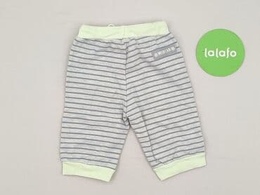 spodnie woskowane bershka: Sweatpants, Coccodrillo, 1-3 months, condition - Very good — 3