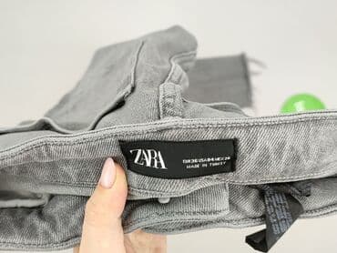 spodnie z poszarpanymi nogawkami zara: Zara, Jeansy damskie, rozmiar S — 5