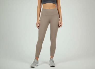 legginsy beżowe push up: Legginsy Sportowe damskie, rozmiar S — 1