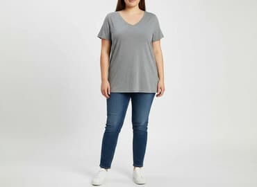 bonprix koszulki damskie duże rozmiary: Bonprix, T-shirt damski, rozmiar 2XL — 1