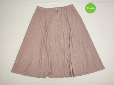spódnice midi pudrowy róż: Spódnica damska, rozmiar S — 4