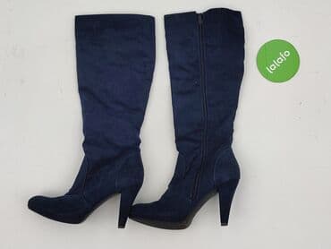 kozaki na koturnie lasocki: Kozaki damskie, 41 — 3