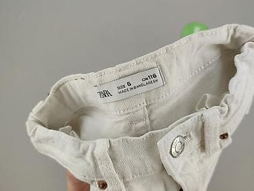 bluzki basic zara: Spodnie jeansowe, Zara, 5-6 lat, 110/116, stan - Bardzo dobry — 4