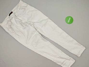 woskowane legginsy z wysokim stanem zara: Material trousers for women, size 4XL (EU 48) — 2
