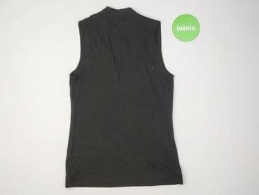 czarne t shirty w serek damskie: T-shirt damski, rozmiar S — 3