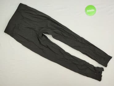 legginsy z suwakiem: H&M, Material trousers for women, size M (EU 38) — 4