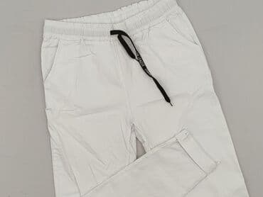 Women: Material trousers for women, size XL (EU 42) — 1