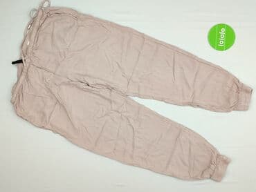 joggery bawełniane damskie: H&M, Spodnie dresowe damskie, rozmiar M — 2