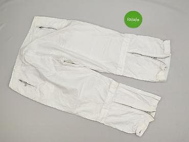 szlufki: Fishbone, Spodnie 3/4 damskie, rozmiar L — 3