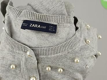 sweter z angory: Zara, Kardigan damski, rozmiar L — 4