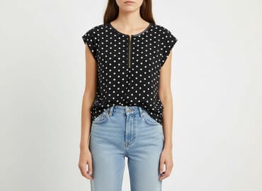 sukienka ze stójką zara: Zara, Bluzka damska, rozmiar S — 6