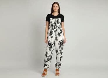 długa sukienka bez ramion: MEGI, Kombinezon damski, rozmiar S — 6