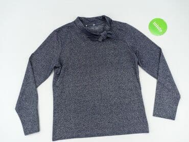 sweter piórkowy na drutach: Bluzka damska, rozmiar L — 2