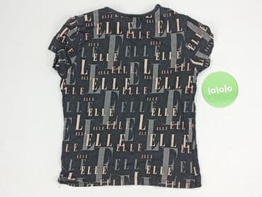 elisabetta franchi t shirty: Elle, T-shirt damski, rozmiar L — 3