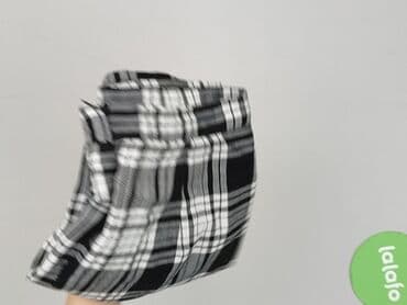 czarne spódnice w kratę: Boohoo, Spódnica damska, rozmiar XS — 6