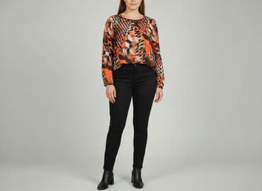 bluzka w kwiaty new yorker: Bluzka damska, rozmiar 2XL — 6