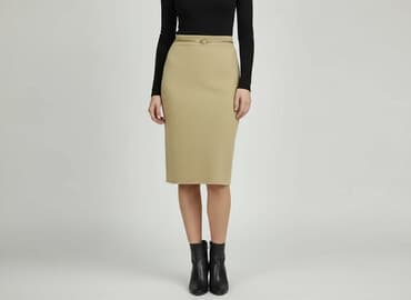 spódnice długie beżowa: Spódnica damska, rozmiar S — 7