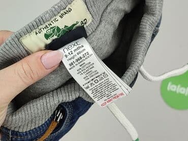 name it kombinezon softshell: Spodnie jeansowe, Next, 9-12 miesięcy, stan - Idealny — 4