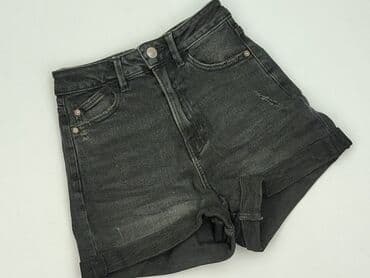 szorty z wysokim stanem bershka: Bershka, Szorty damskie, rozmiar XS — 1