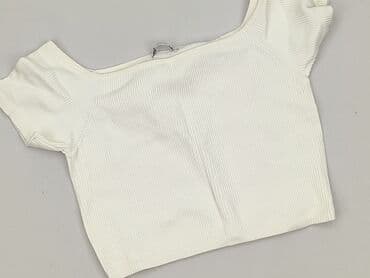 cropp bluzki z krótkim rękawem: Zara, Top damski, rozmiar L — 1