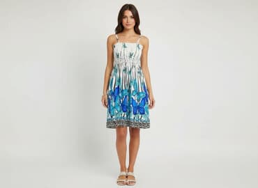 sukienki w motyle: Moda, Sukienka damska, rozmiar S — 7