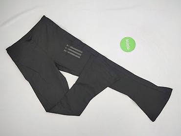 czarne dresy: Adidas, Legginsy Sportowe damskie, rozmiar M — 2