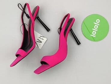 enplus buty mokasyny: Zara, Sandały damskie, 37 — 3