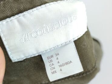 купити куртку в польщі жіночу: H&M, Джинсова куртка жіноча, розмір XS — 4