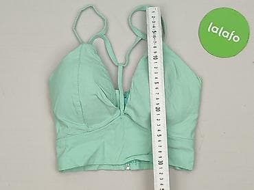 biustonosz primark: Miętowy top/bielizna typu bralette dla kobiet - Kolor: pastelowa — 4