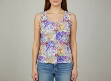 eleganckie bluzki fioletowe: Bluzka damska, rozmiar L — 5