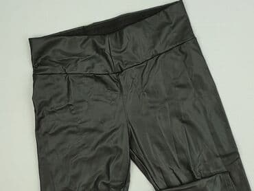 Kobiety: Legginsy Ze skóry ekologicznej damskie, XL — 1