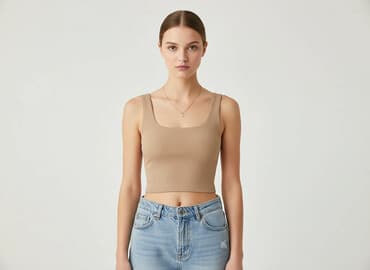 dorimodes majtki bezszwowe: Sinsay, Top damski, rozmiar 2XS — 6