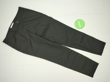 rajstopy z charakterystycznym wzorem: Spodnie materiałowe damskie, S — 2