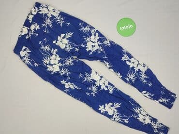 spodnie plus size: Material trousers for women, size One size — 4