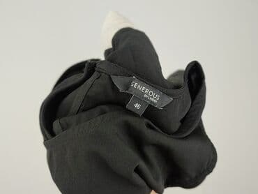 czarne bluzki rekaw 3 4: Lindex, Bluzka damska, rozmiar 3XL — 4