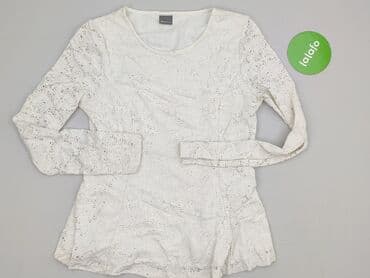biale bluzki z gipiurą: Gina Tricot, Bluzka damska, rozmiar L — 2