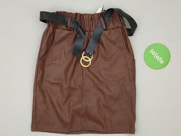 spódnice z eko skóry plus size: Styled In Italy, Spódnica damska, rozmiar S — 2