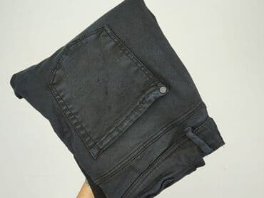 spodnie z poszarpanymi nogawkami zara: Zara, Jeansy damskie, rozmiar M — 6