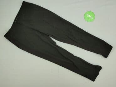 czarne satynowe spodnie zara: Spodnie materiałowe damskie, rozmiar S — 2