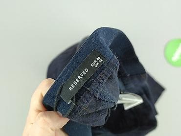 spodnie do szko: Spodnie materiałowe damskie, rozmiar L — 4